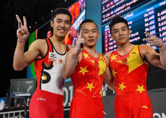 El chino Xiao sucede al japonés Uchimura en el título mundial