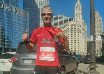 Martín Fiz se hace infinito en Chicago: cinco de seis grandes