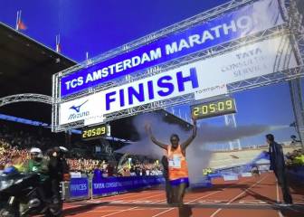 Cherono revienta el crono en Ámsterdam: récord de la prueba