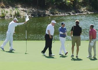Donald Trump jugará al golf con Matsuyama y Shinzo Abe
