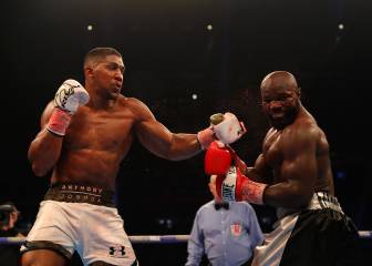 Joshua cumplió en Cardiff: KO a Takam peleando a medio gas