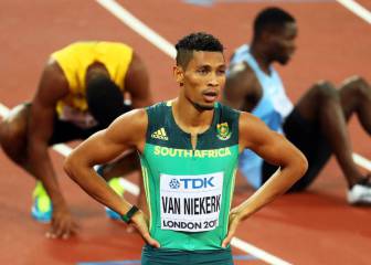 Van Niekerk se lesiona grave de la rodilla jugando al rugby