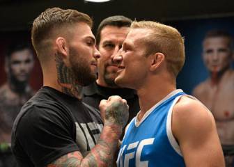 Garbrandt, ante su enemigo T.J. Dillashaw en su primera defensa