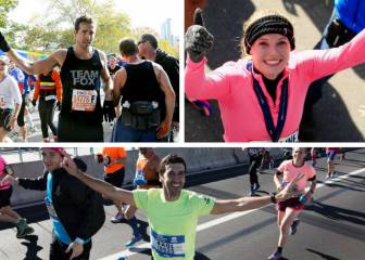 Pamela Anderson, Alicia Keys, Raúl... famosos que corrieron la Maratón de Nueva York