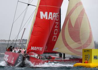 El 'Mapfre' toma el mando de la flota antes del Atlántico Sur