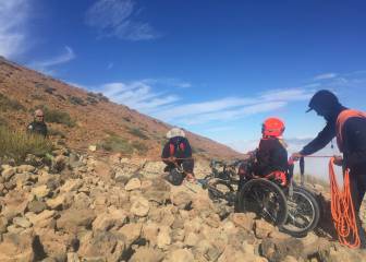 El reto de Gema Hassen-Bey en El Teide se pone difícil