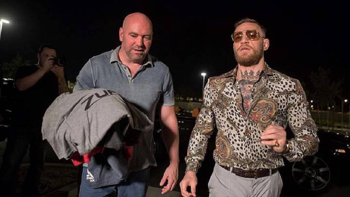 White, sobre McGregor: "Puede que no vuelva más a la UFC"