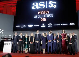 Los Premios AS 2017 del Deporte en imágenes