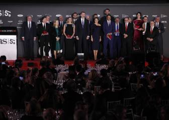 50 cumpleaños de AS: los Reyes premian a Nadal, Coe y Mireia