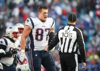 Rob Gronkowski suspendido un partido por su criminal golpe