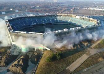 A la segunda: demolido el Pontiac Silverdome