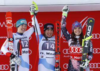 Flury se impone en Saint-Moritz y Vonn acaba lesionada