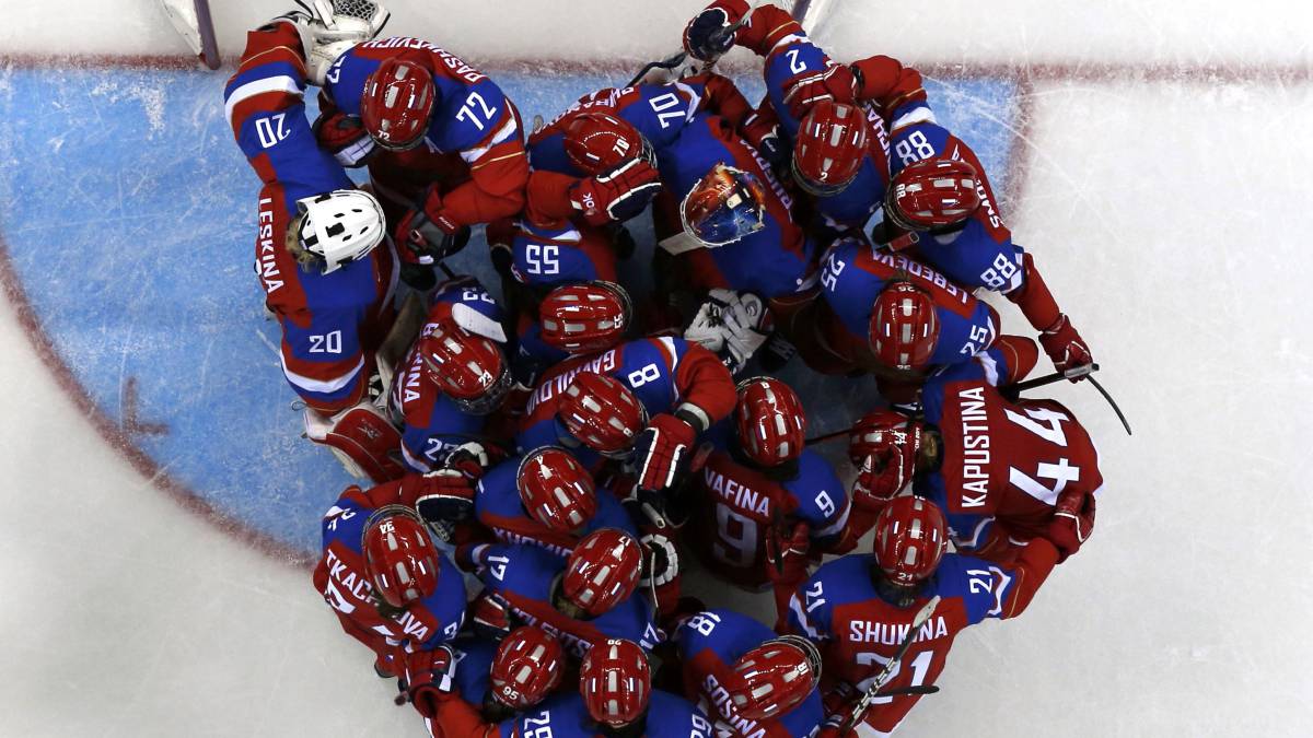 El COI sanciona a seis jugadoras rusas de hockey hielo por ...