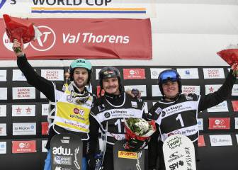 Lucas Eguibar, tercero en la Copa del Mundo de Val Thorens