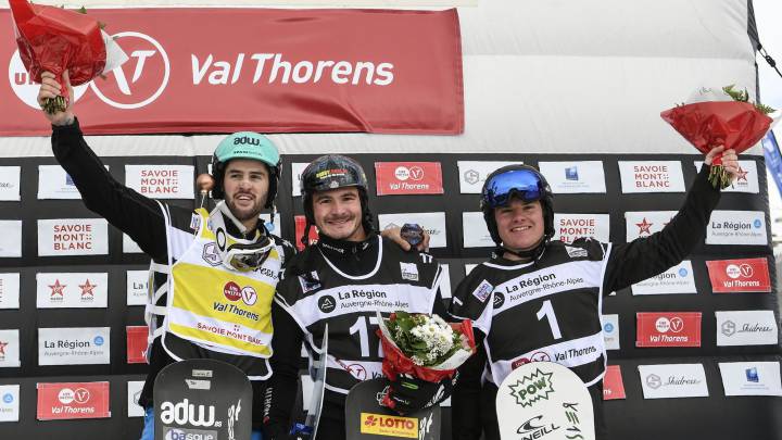 Lucas Eguibar, tercero en la Copa del Mundo de Val Thorens
