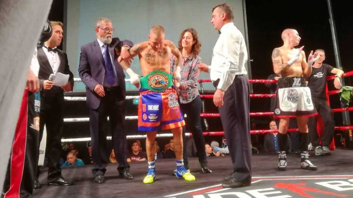 Larrinaga pierde el título WBC Mediterráneo ante Pardal