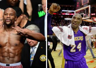 Mayweather plantea a Kobe Bryant el reto del millón