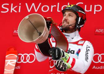 Hirscher, imparable: cuarta victoria consecutiva