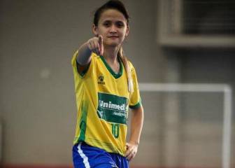 Amandinha, la mejor del futsal del mundial por cuarta vez