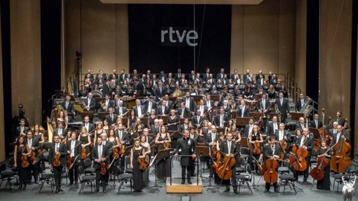 Concierto en honor de los deportistas de la orquesta de RTVE