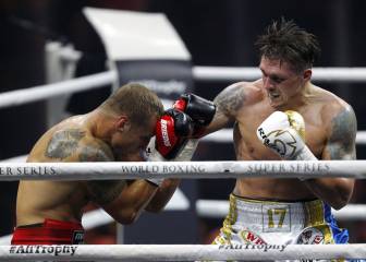 Usyk se doctora en Letonia