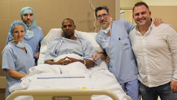 Yunier Pérez, operado con éxito, pero estará 6 meses de baja