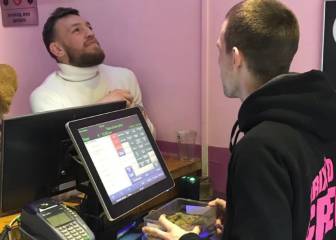 Nuevo lío de McGregor: cazado en una tienda de marihuana