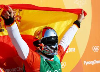 Así ha sido el bronce de Regino Hernández en Pyeongchang