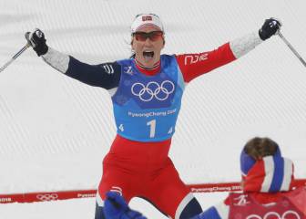 Bjoergen iguala el récord de medallas de Bjoerndalen (13)