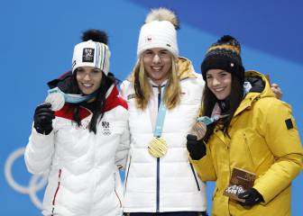 Ledecka sorprende con su victoria en el supergigante