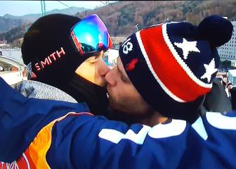 Gus Kenworthy y su novio se besan ante el mundo