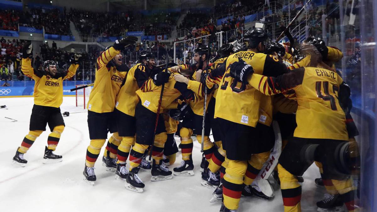 Pyeongchang 2018 Alemania continúa con la épica elimina a Canadá y es