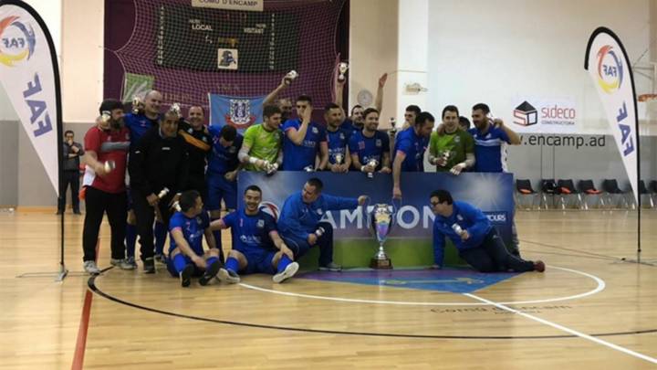 Saviola gana la liga de fútbol sala de Andorra con el Encamp