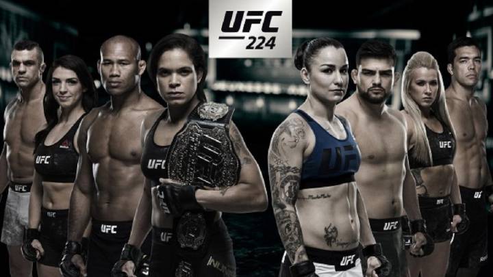 UFC 224: fecha, horario y cómo ver en televisión y online