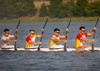 El K4 de oro pasa una primera reválida en el Europeo