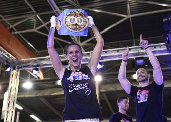 Joana Pastrana habla con As tras convertirse en campeona del mundial del peso mínimo por la IBF.