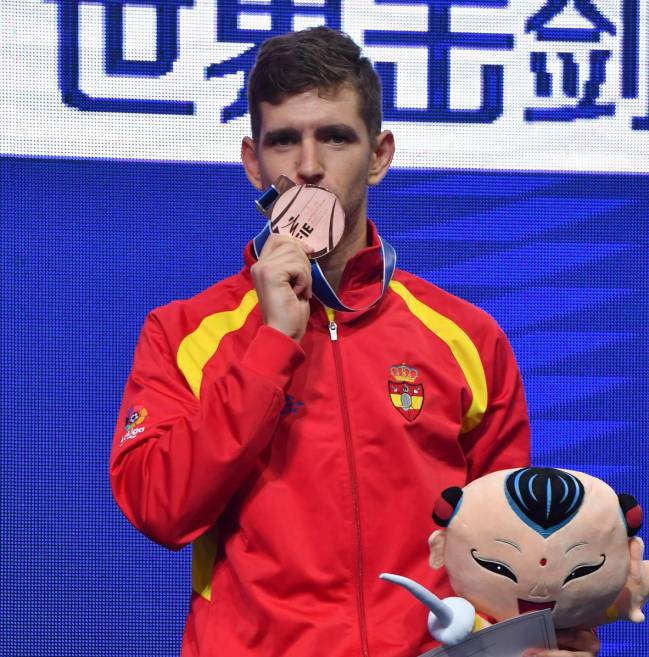 Resultado de imagen de bronce mundial carlos llavador
