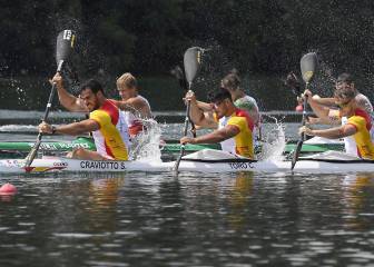 El K4 500 de Craviotto, Toro, Cooper y Germade es de plata