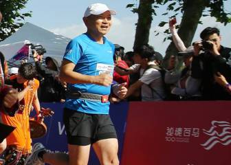 Un atleta chino completa 100 maratones en 100 días seguidos