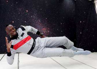 Usain Bolt goes Zero-G