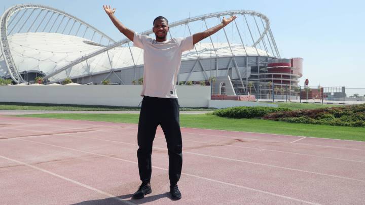 Samba: "Espero ser un ídolo del atletismo como fue Bolt"