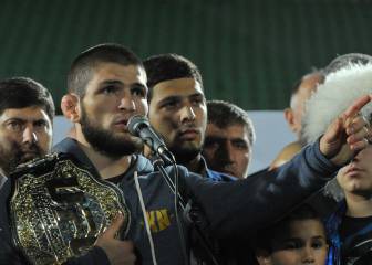 Khabib up for Mayweather bout - but not in Las Vegas