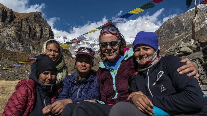 Pasaban: “Volví al Himalaya por la igualdad de las nepalís”