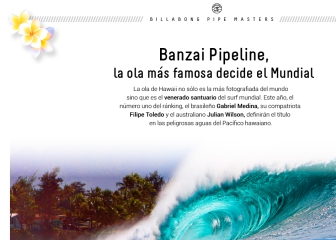 Los secretos de Banzai Pipeline, la ola más famosa del surf