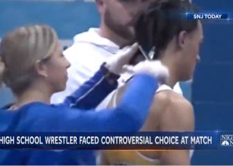 Escándalo en EE.UU: le obligan a cortarse las rastas para poder seguir en la competición