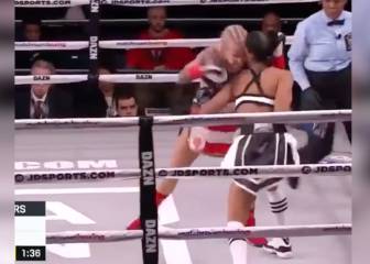 KO para entrar en la historia: fulminó a su rival con este golpe al hígado
