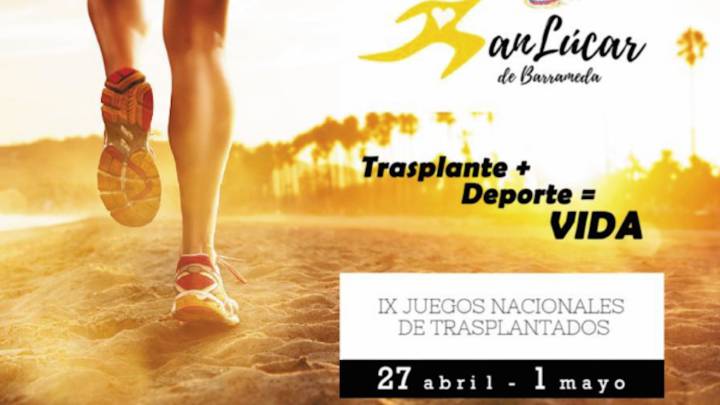 Sanlúcar de Barrameda acogerá los IX Juegos Nacionales de Trasplantados