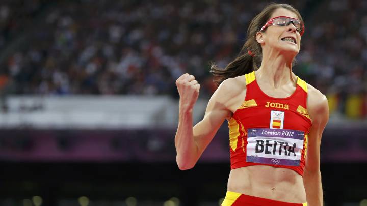 Ruth Beitia, bronce olímpico en Londres; Shkolina, descalificada