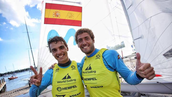 Xammar y Rodríguez se cuelgan el oro del 470 en Miami