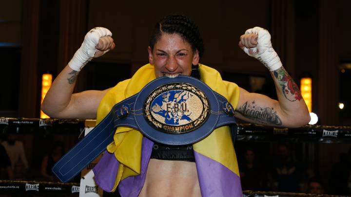 Miriam Gutiérrez se proclama campeona de Europa en el Casino Gran Madrid de Torrelodones.